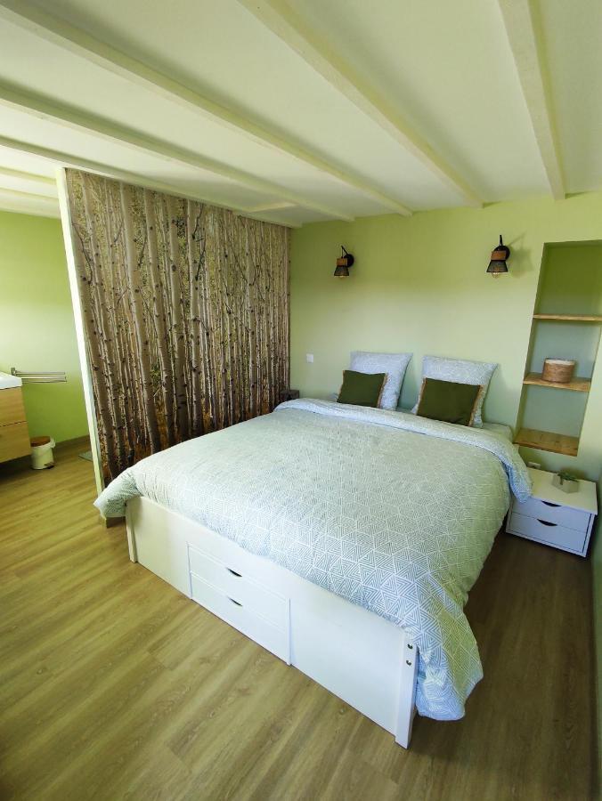 Gite Dans Une Ambiance Vegetale Avec Spa Privatif Jazennes ภายนอก รูปภาพ